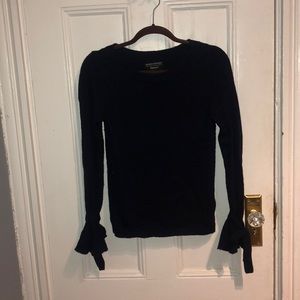 Bell sleeve sweater
